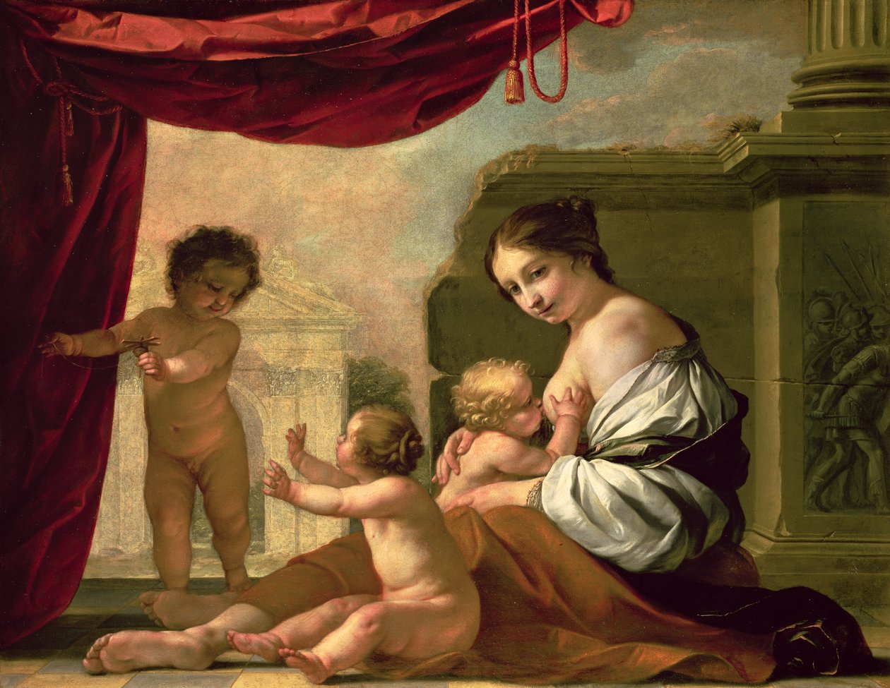 Alegoria da Caridade de Jacques Blanchard