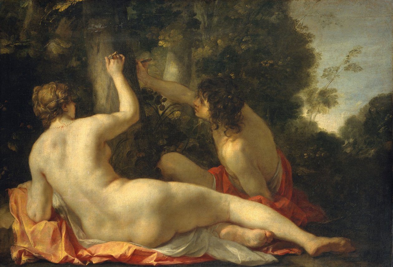 Angelica e Medoro, c.1630 de Jacques Blanchard