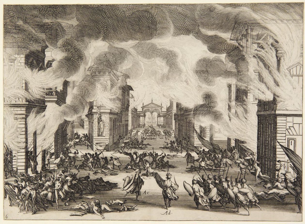 Ato 5, da série Soliman de Jacques Callot