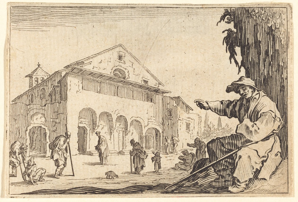 Albergue para pobres de Jacques Callot