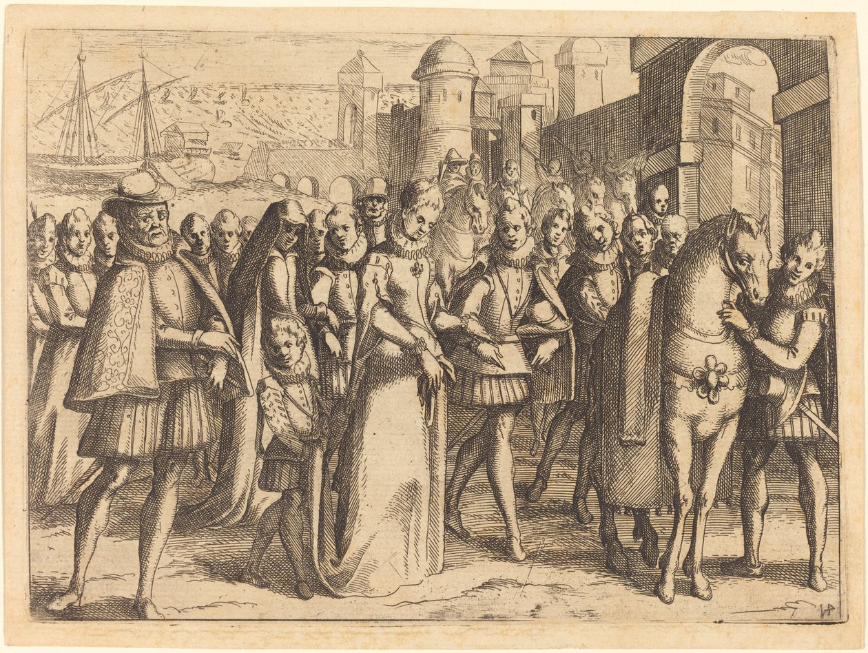 Chegada a Valência de Jacques Callot