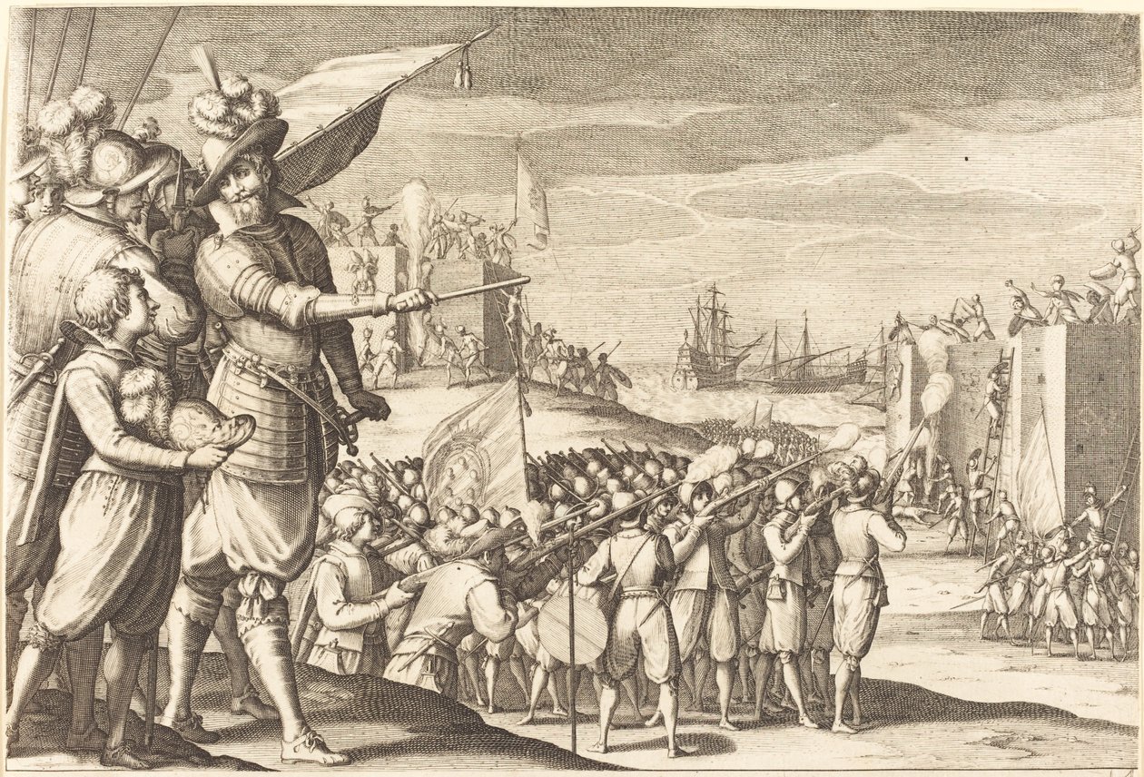 paisagem de Jacques Callot
