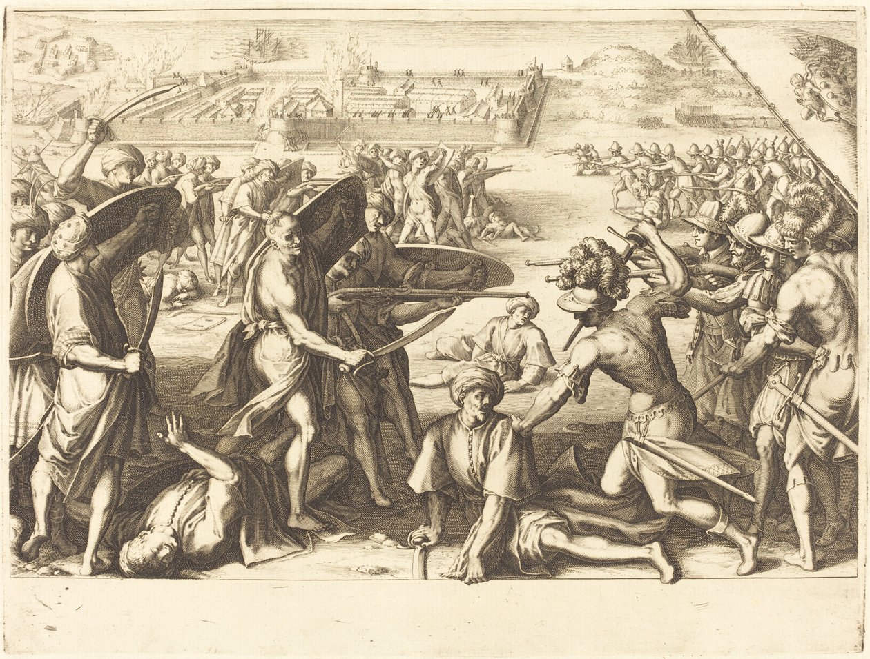 paisagem de Jacques Callot