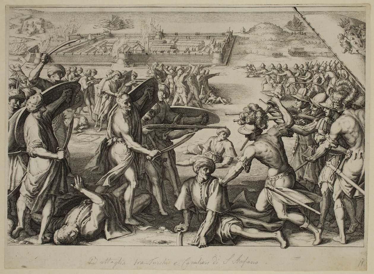 Ataque dos fortes avanços de Bone de Jacques Callot