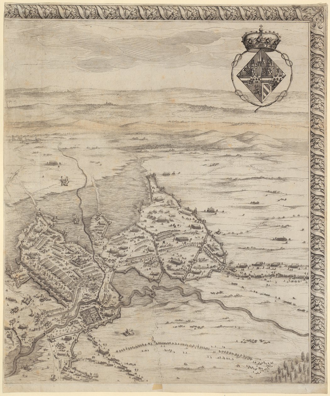 Excerto de «A Batalha de Breda» de Jacques Callot