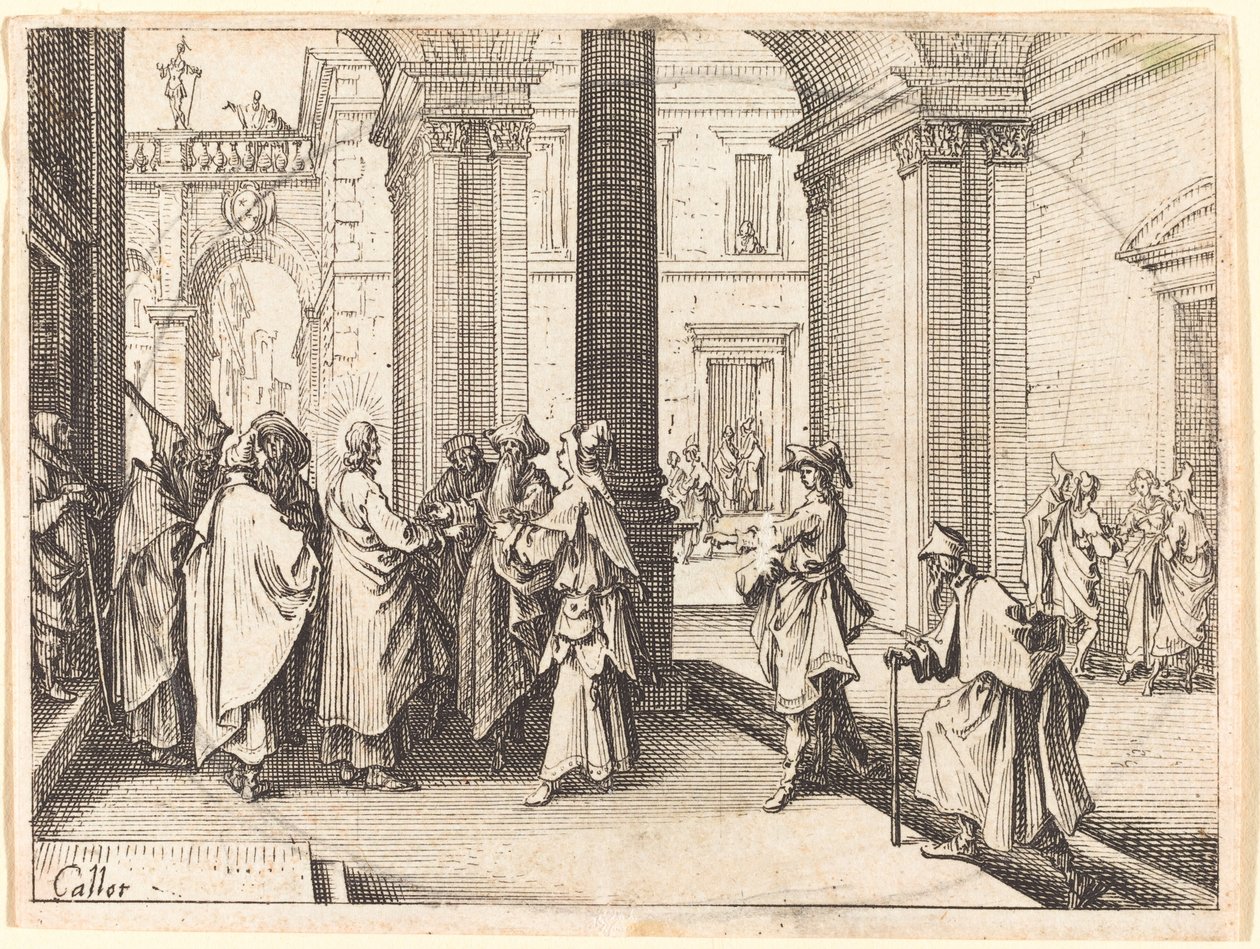 paisagem de Jacques Callot