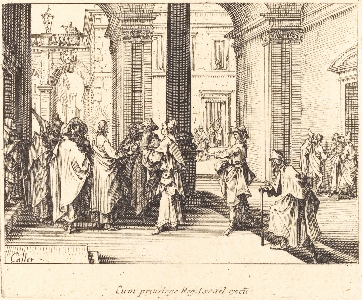 paisagem de Jacques Callot