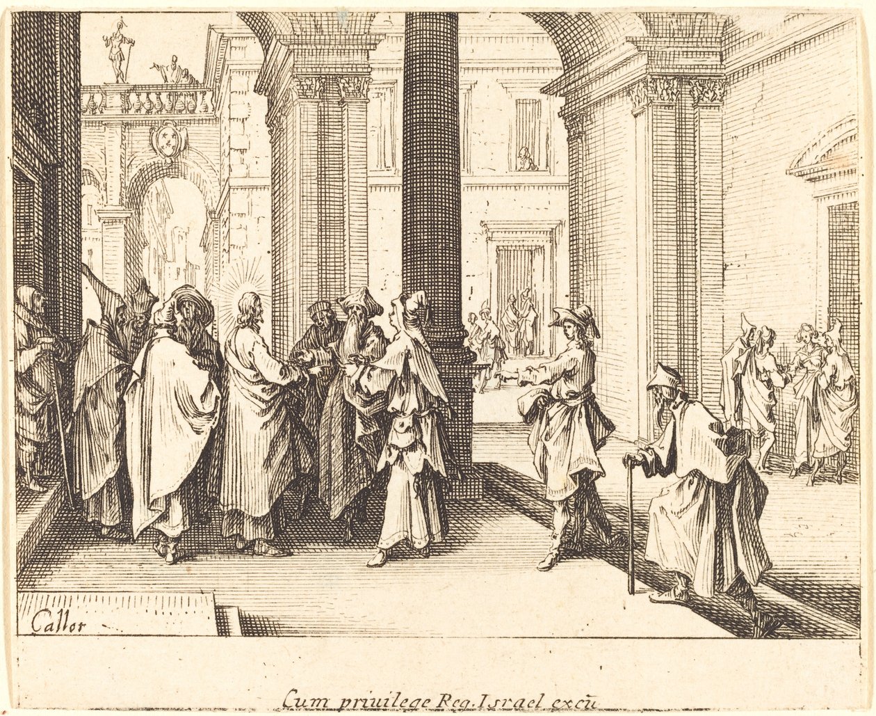 paisagem de Jacques Callot