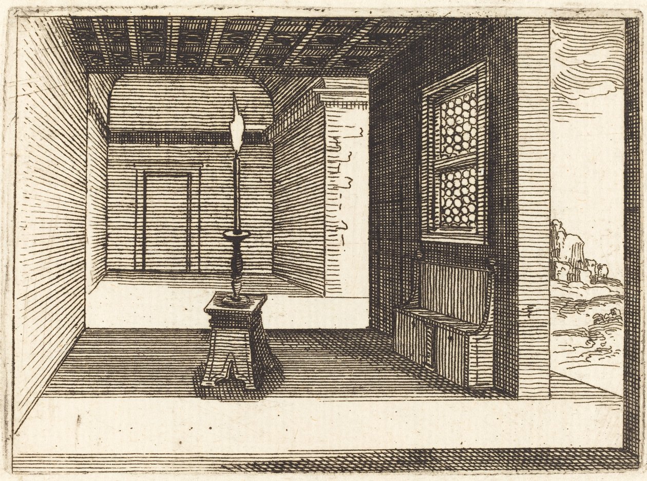 Castiçal de Jacques Callot