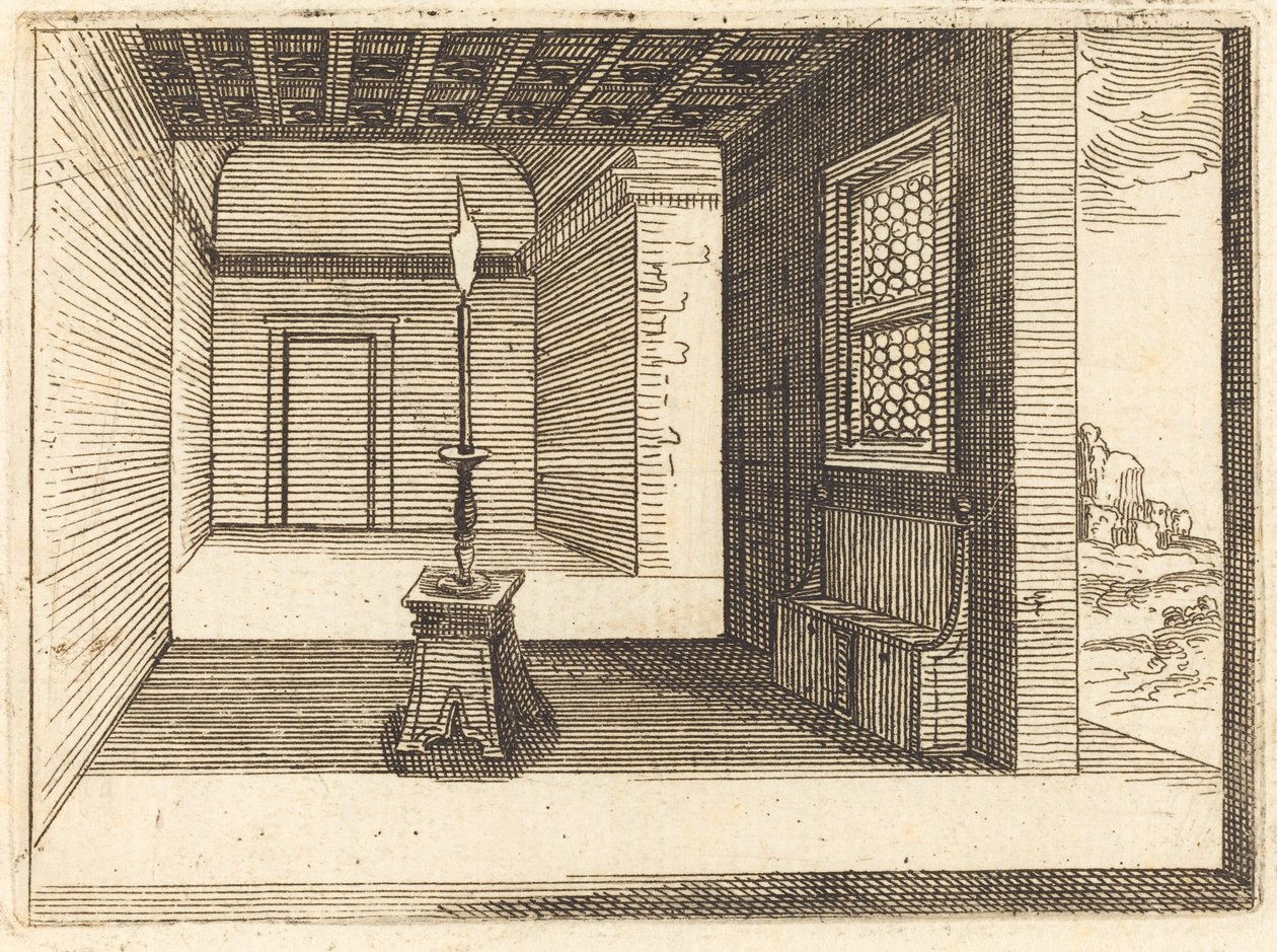 Castiçal de Jacques Callot