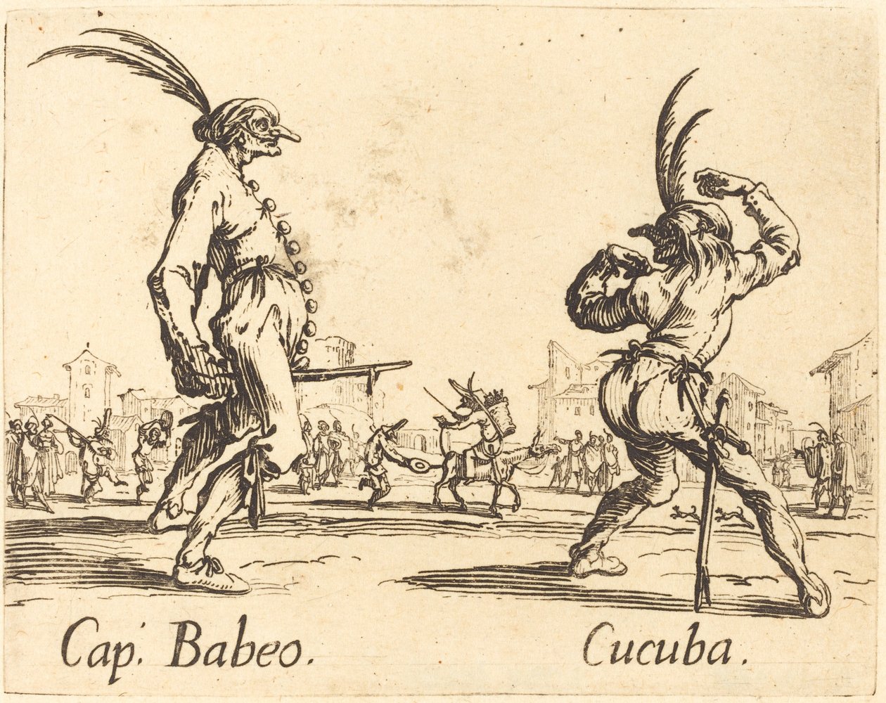 Capítulo IV Babeo e Cucuba de Jacques Callot