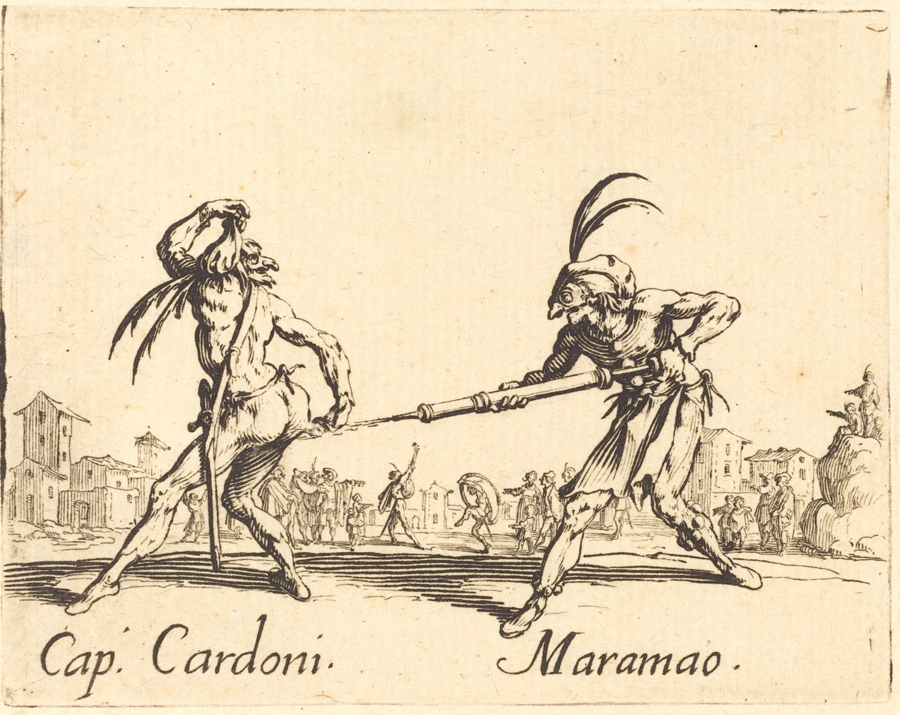 Boné. Cardoni e Maramão de Jacques Callot