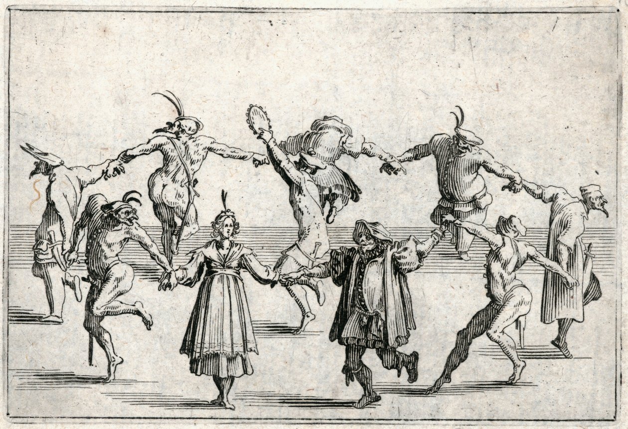 Caprichos de várias figuras de Jacques Callot