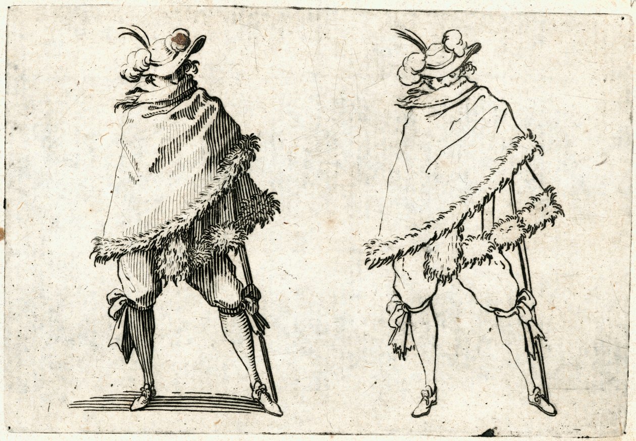 Caprichos de várias figuras de Jacques Callot