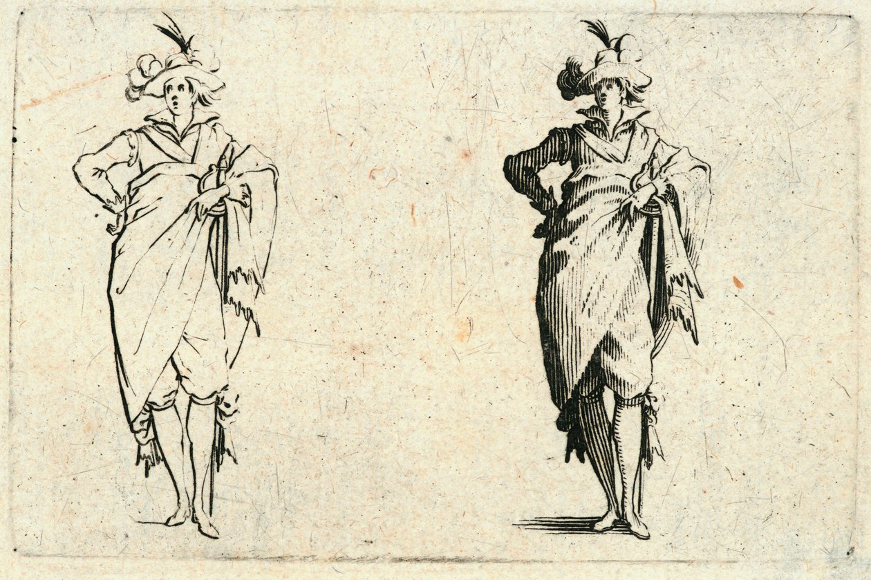 Caprichos de várias figuras de Jacques Callot