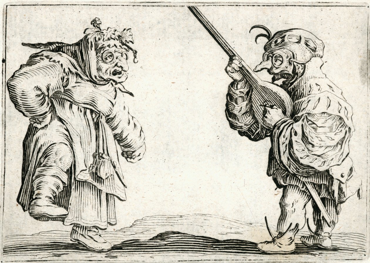 Caprichos de várias figuras de Jacques Callot