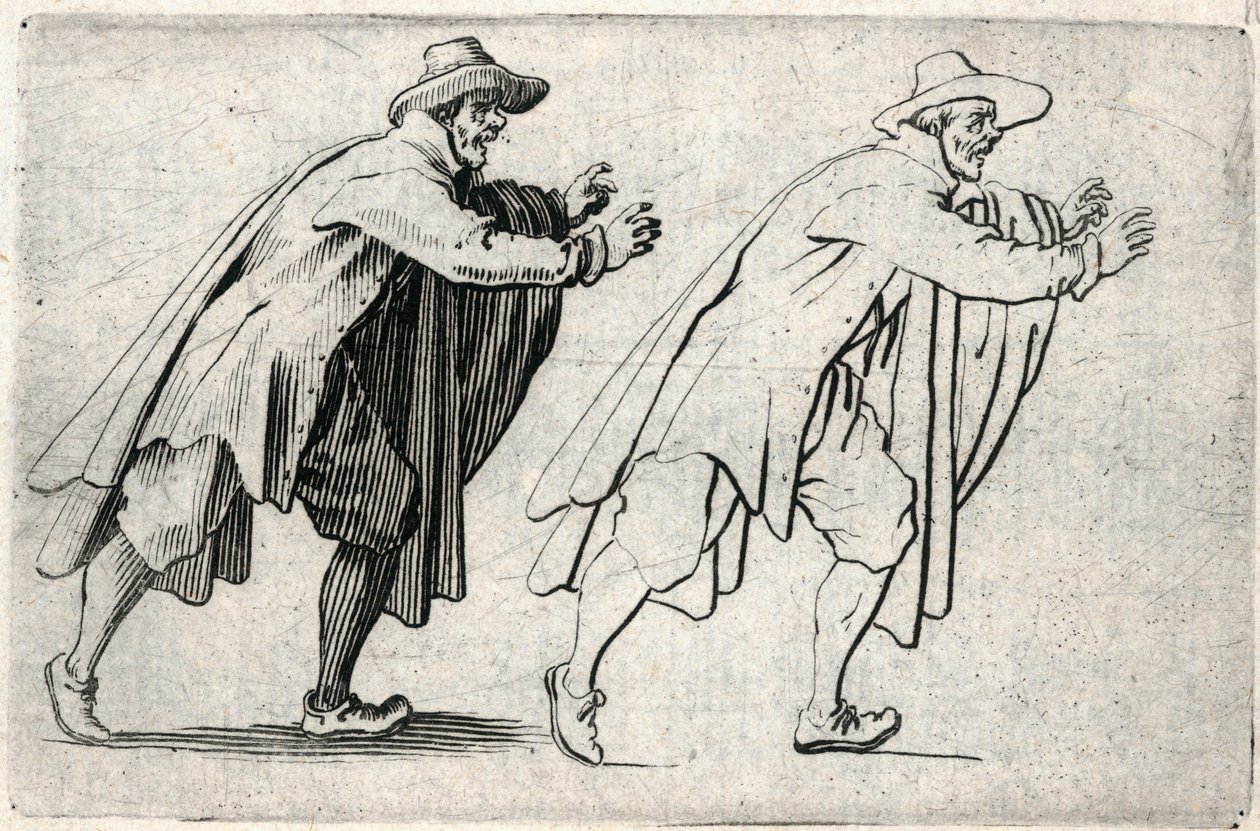 Caprichos de várias figuras de Jacques Callot