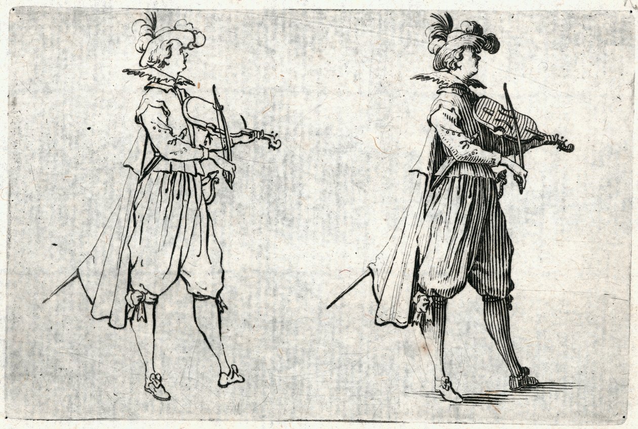 Caprichos de várias figuras de Jacques Callot
