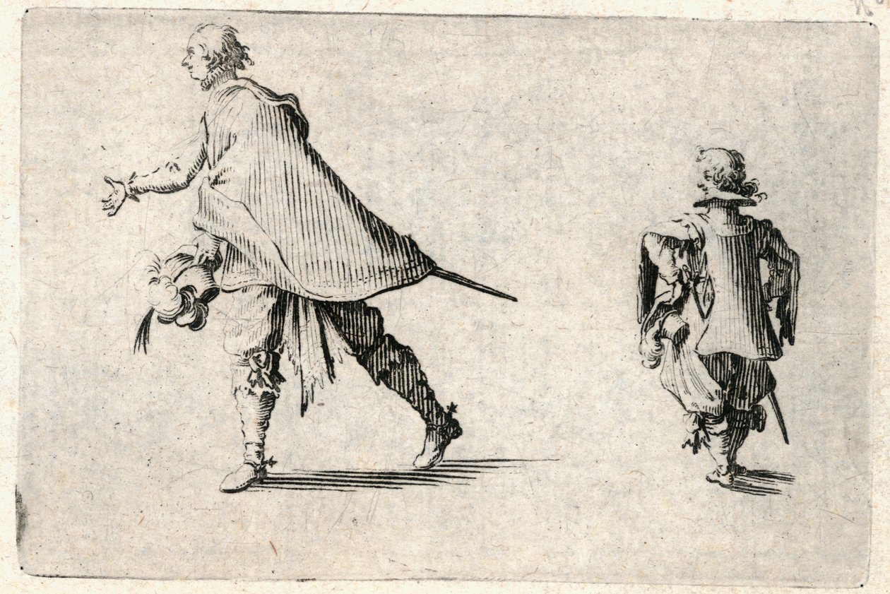 Caprichos de várias figuras de Jacques Callot