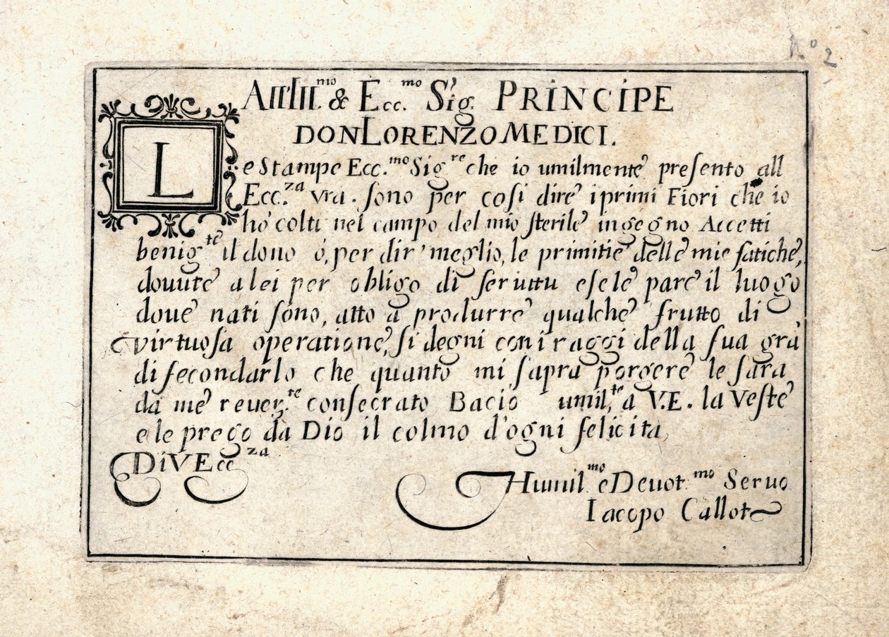 Caprichos de várias figuras de Jacques Callot