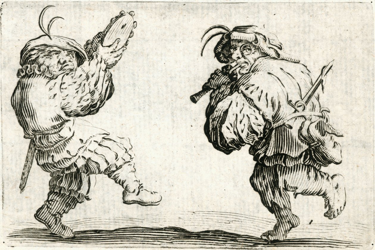 Caprichos de várias figuras de Jacques Callot