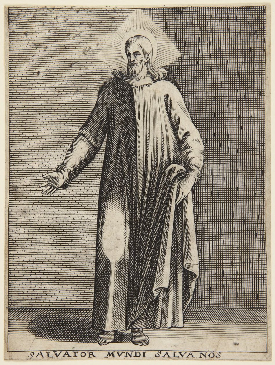 Cristo como Salvador do Mundo de Jacques Callot