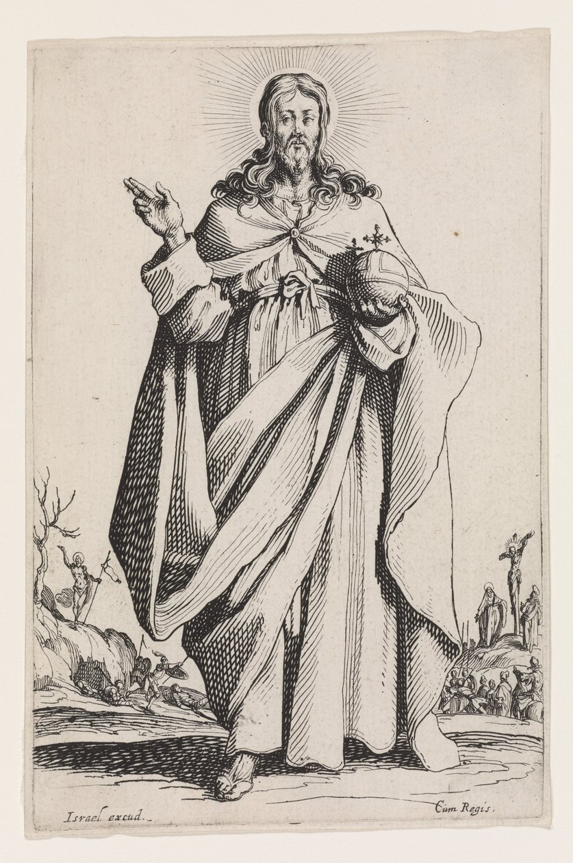 Cristo dos Grandes Apóstolos, 1631 de Jacques Callot