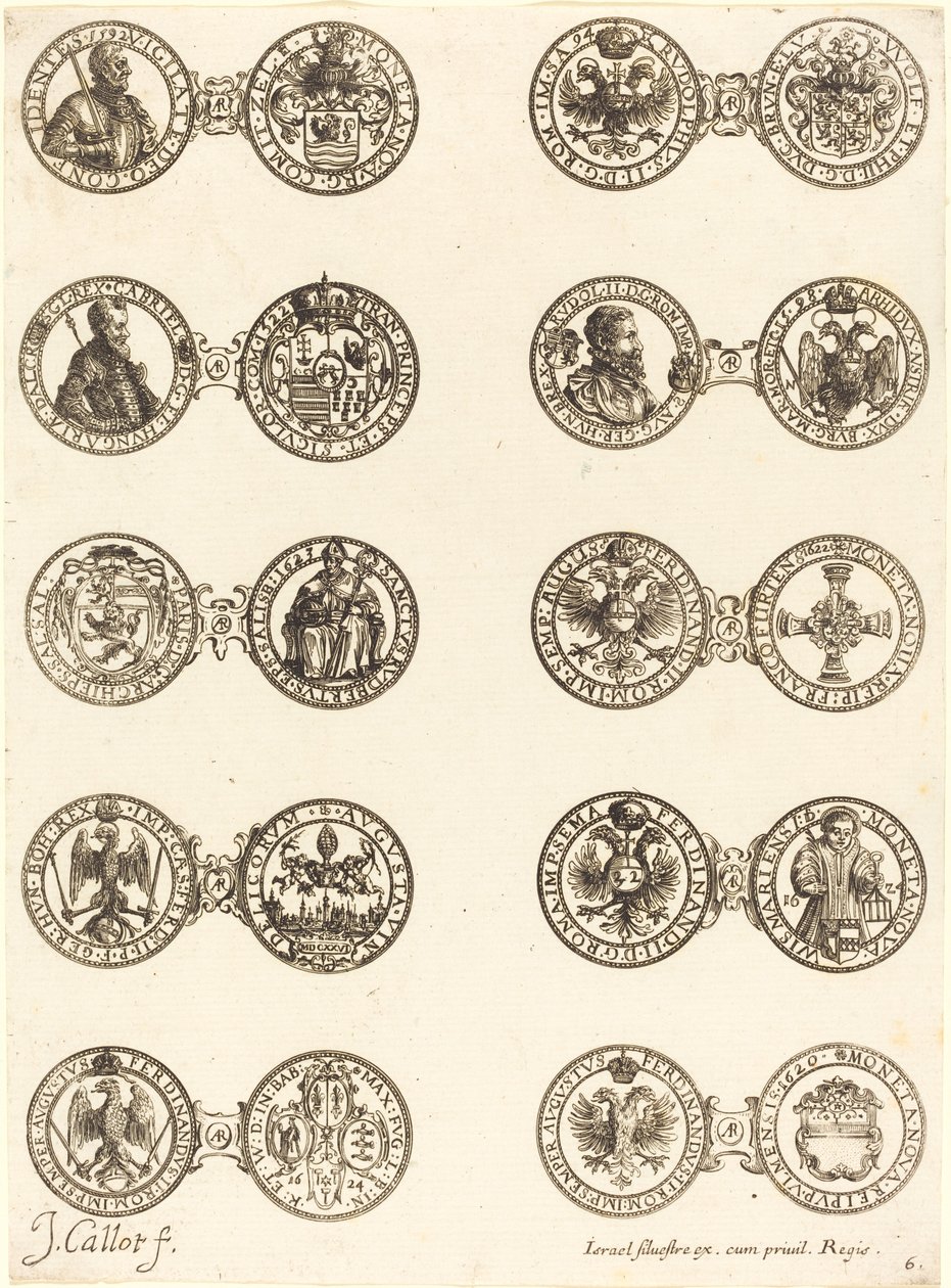 Cantos [prato 6]. de Jacques Callot