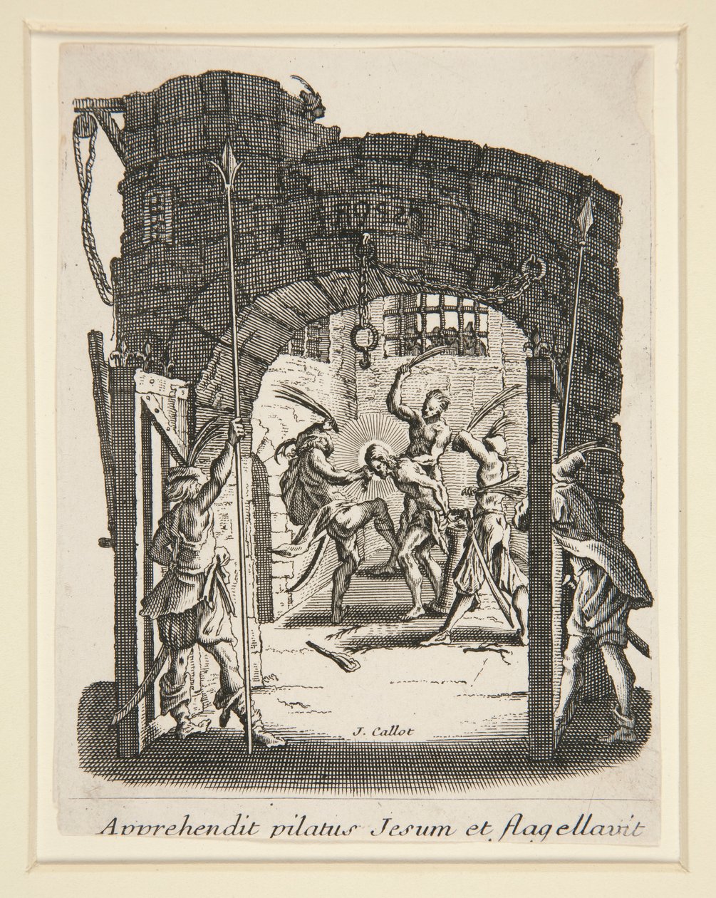 Cópia após a coroação de de Jacques Callot