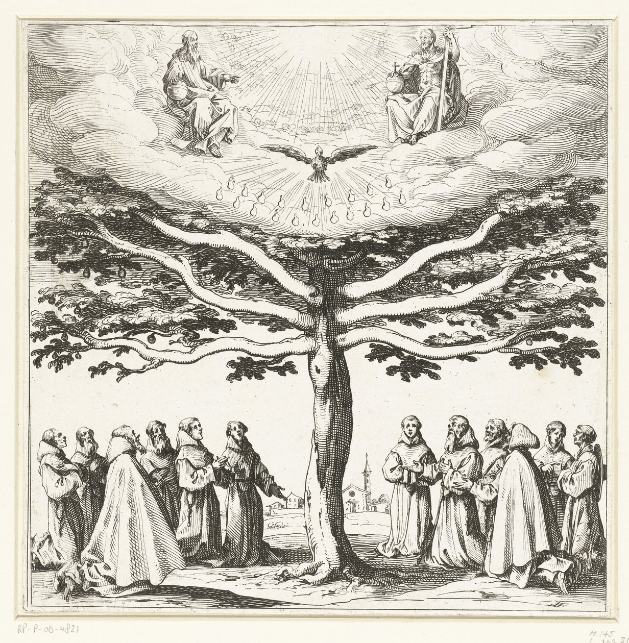 A árvore de São Francisco de Jacques Callot