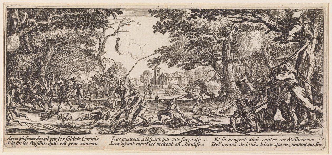 A retaliação dos agricultores de Jacques Callot