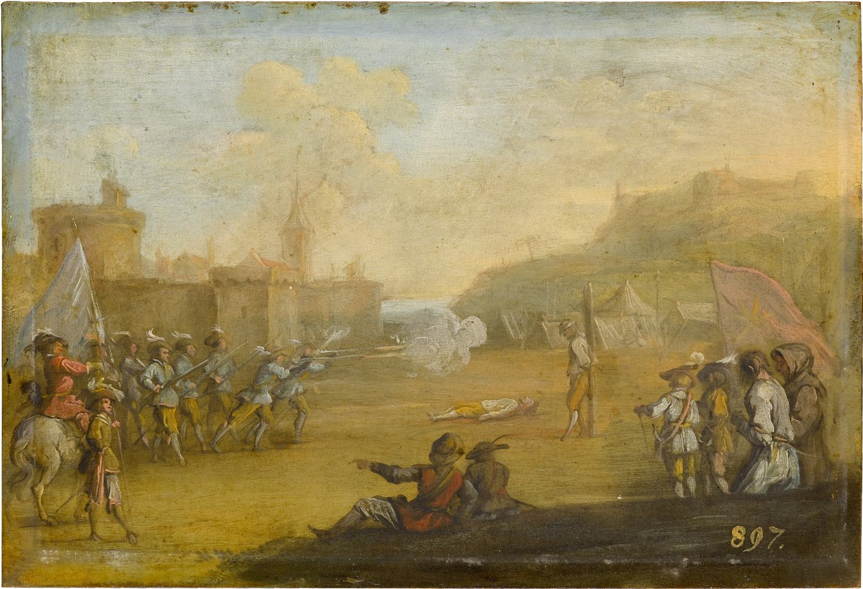 O fuzilamento de Jacques Callot