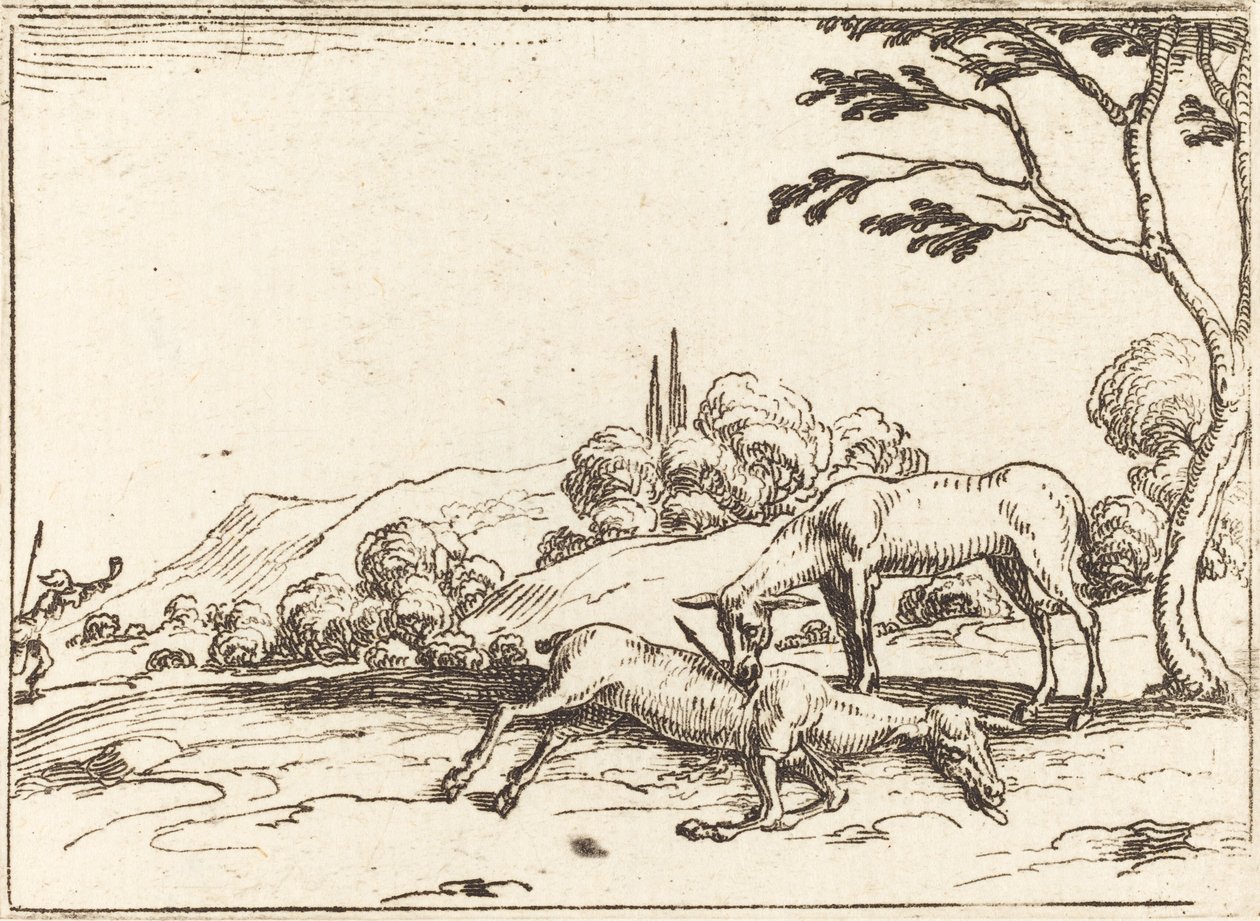 paisagem de Jacques Callot