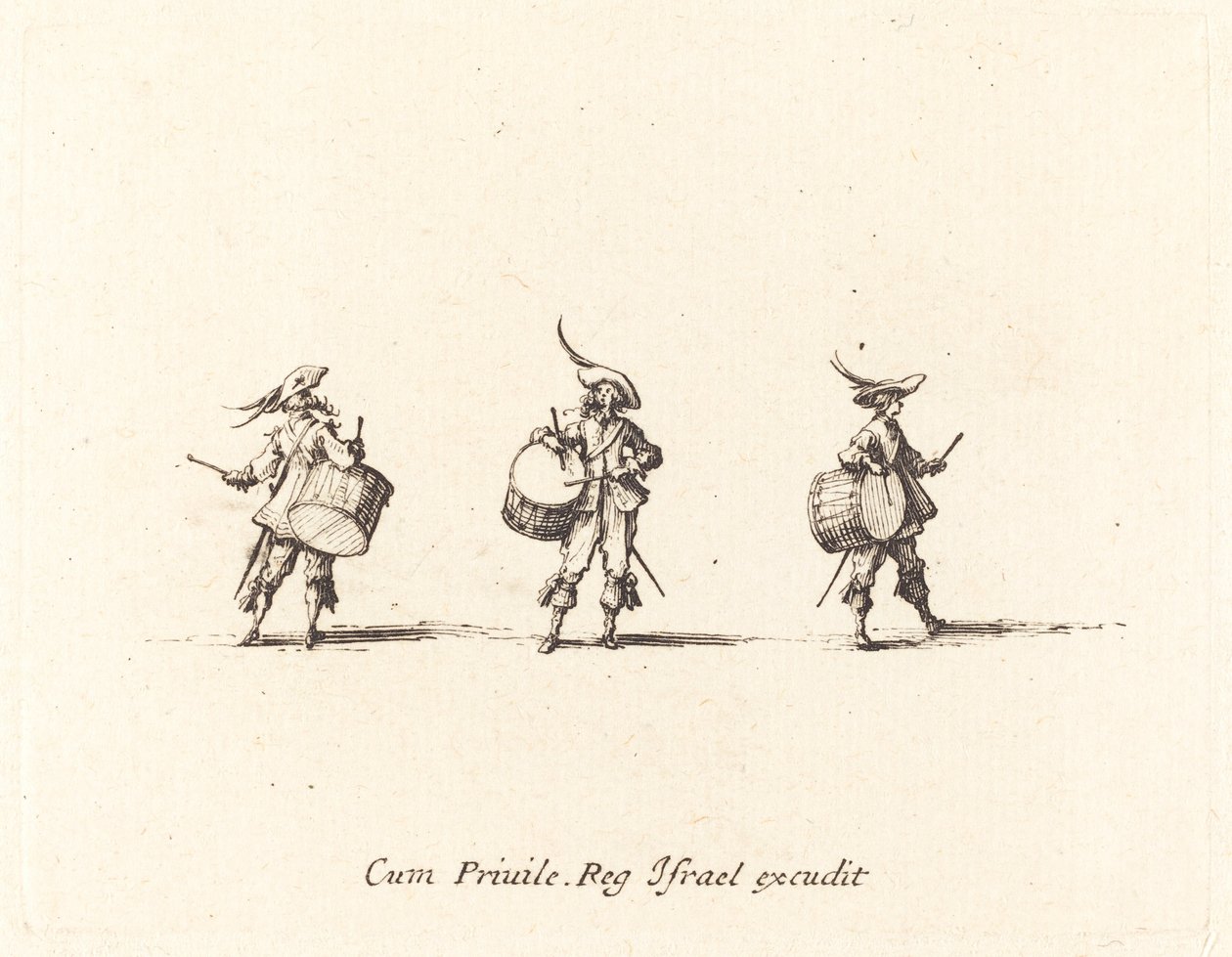 Perfurar com Tambores de Jacques Callot