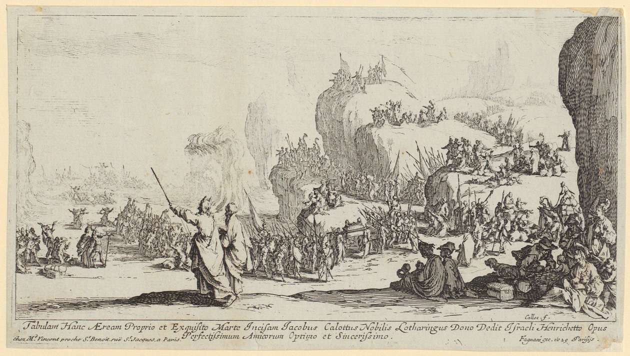 Traversia do Mar Vermelho de Jacques Callot