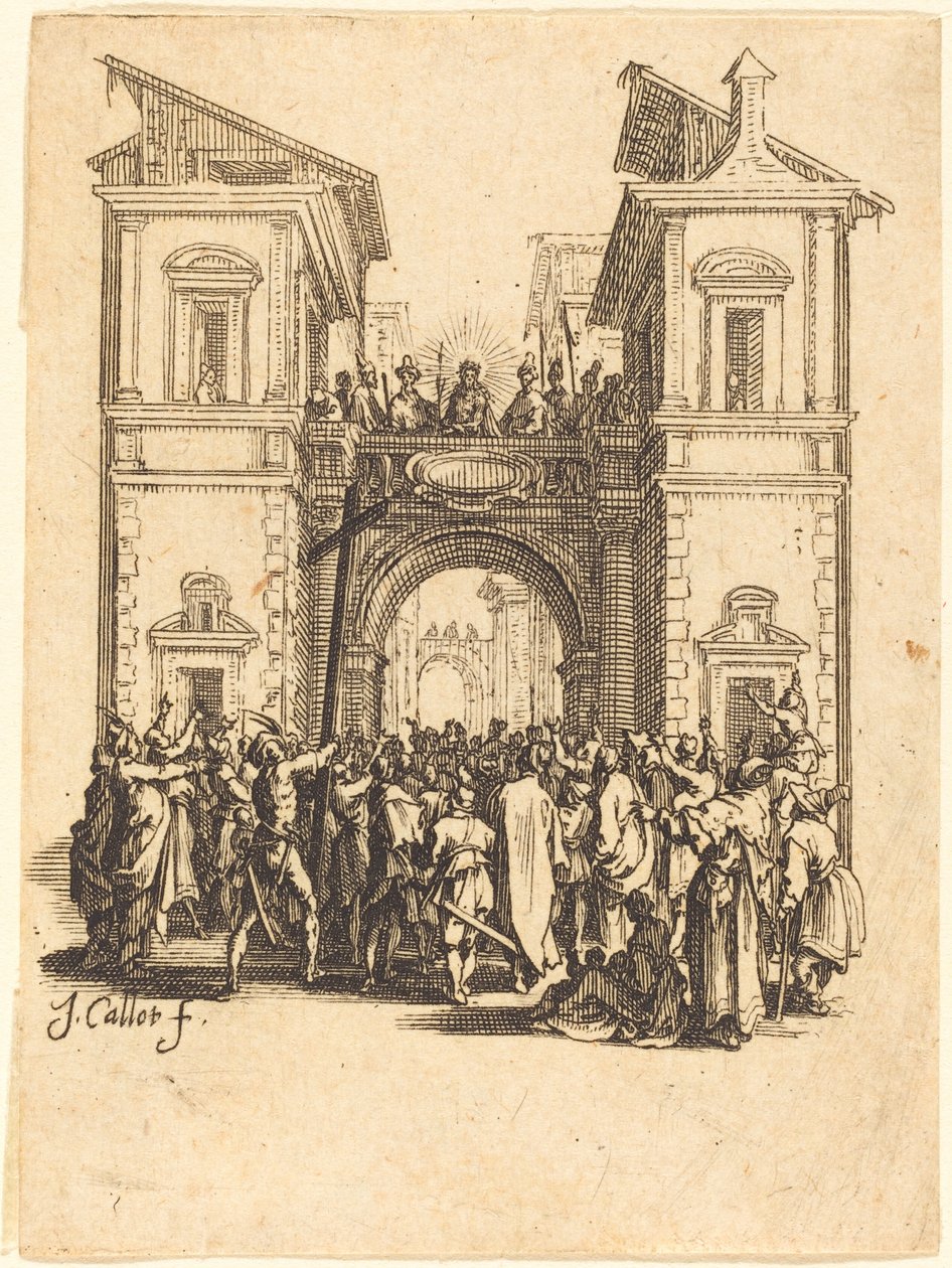 Ecce Homo, c. 16241625. de Jacques Callot