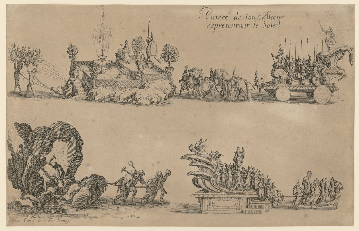 Entrada do duque Carlos IV de Jacques Callot