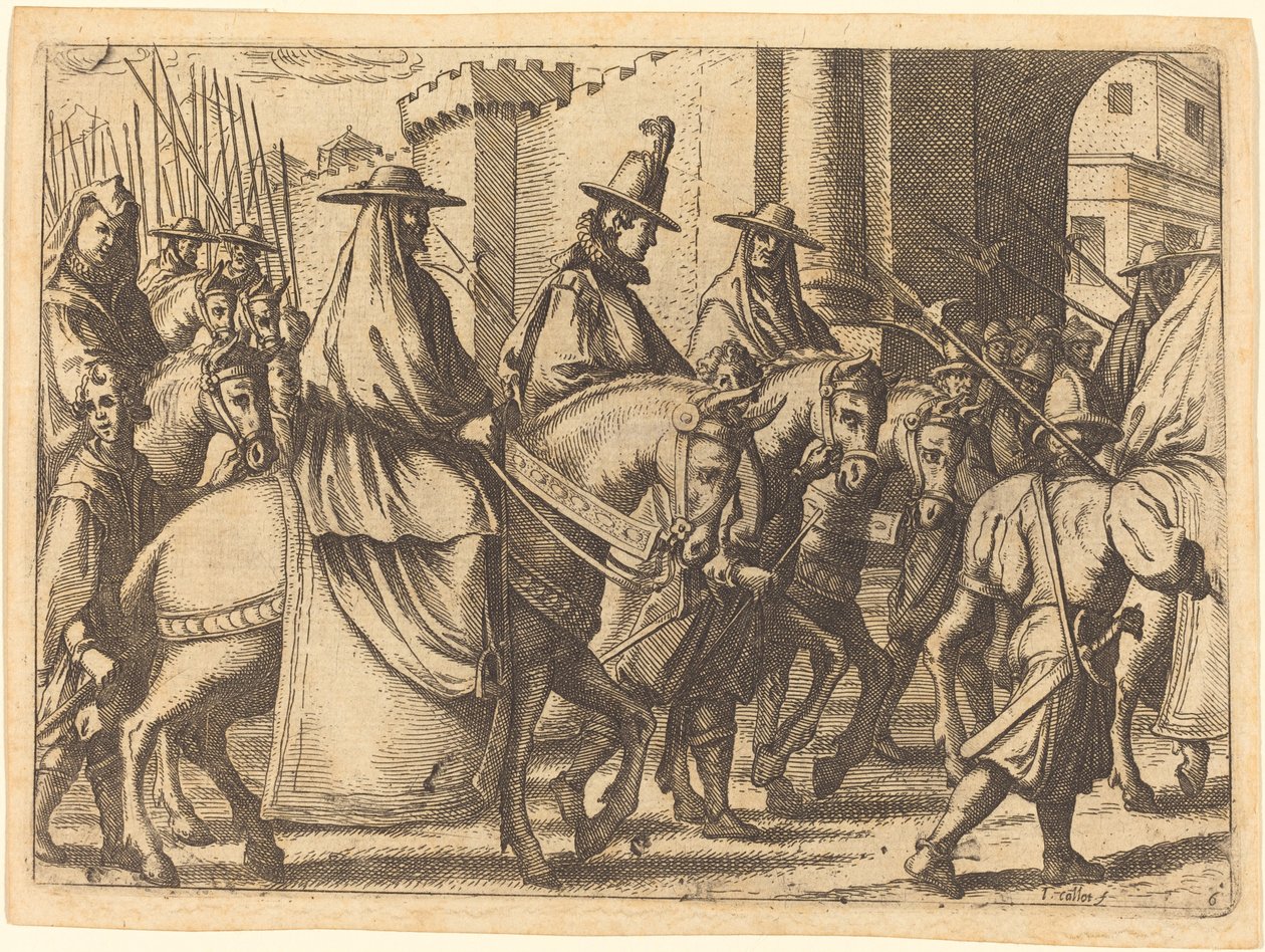 Entrada em Ferrara de Jacques Callot