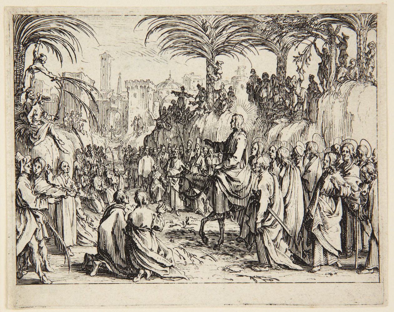 Entrada em Jerusalém de Jacques Callot