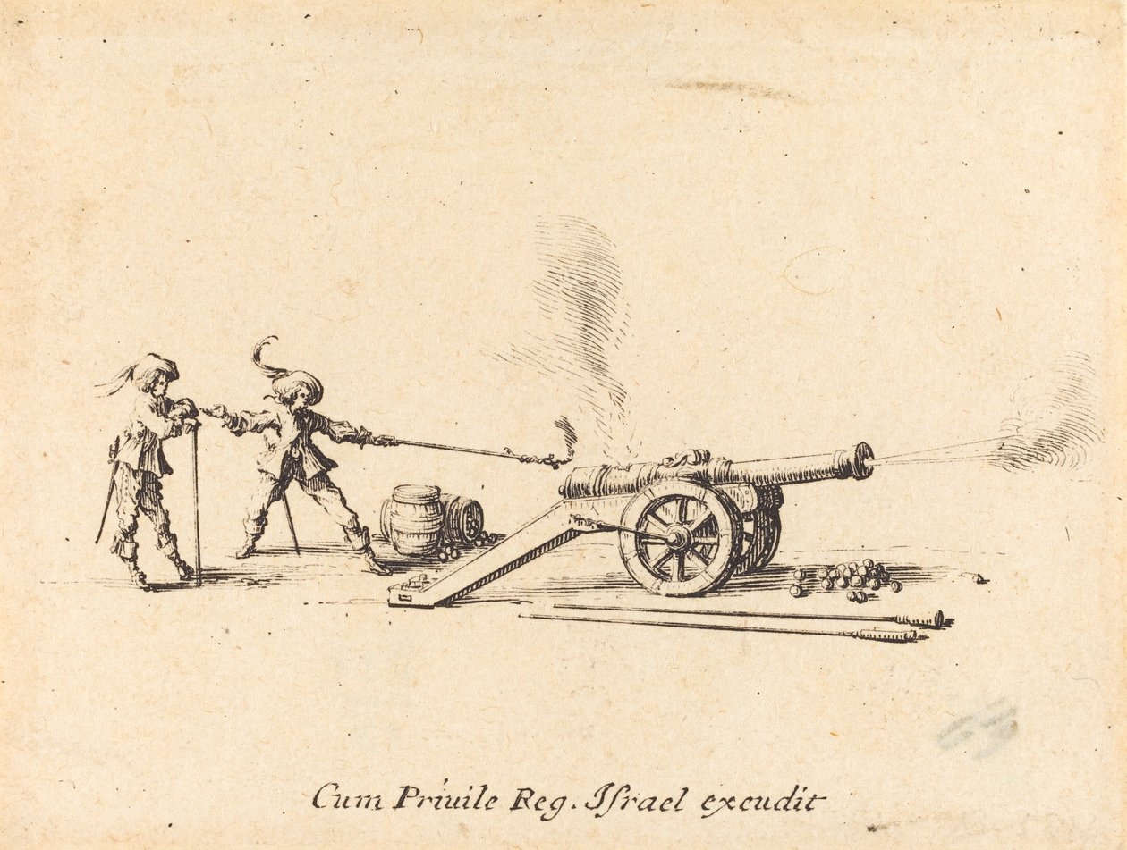 Disparando o canhão de Jacques Callot