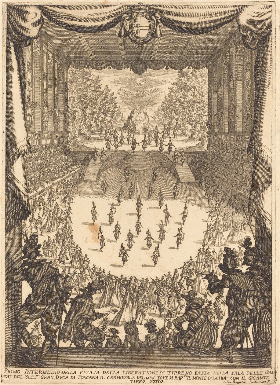 paisagem de Jacques Callot