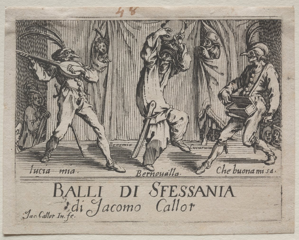 Frontispício de Jacques Callot