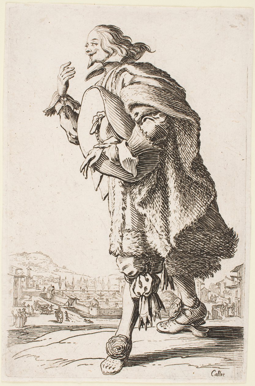 Gentleman Bowing, da série “A Nobreza de Lorraine” de Jacques Callot
