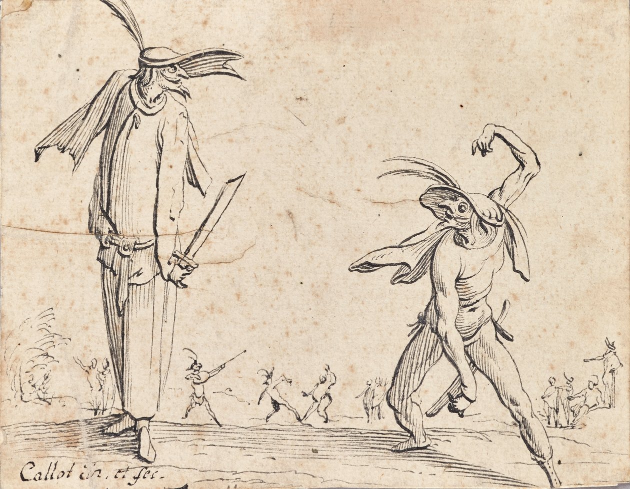 Gian Fritello und Ciurlo de Jacques Callot