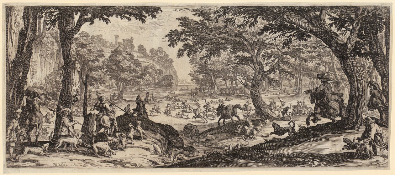 A Grande Caçada de Jacques Callot