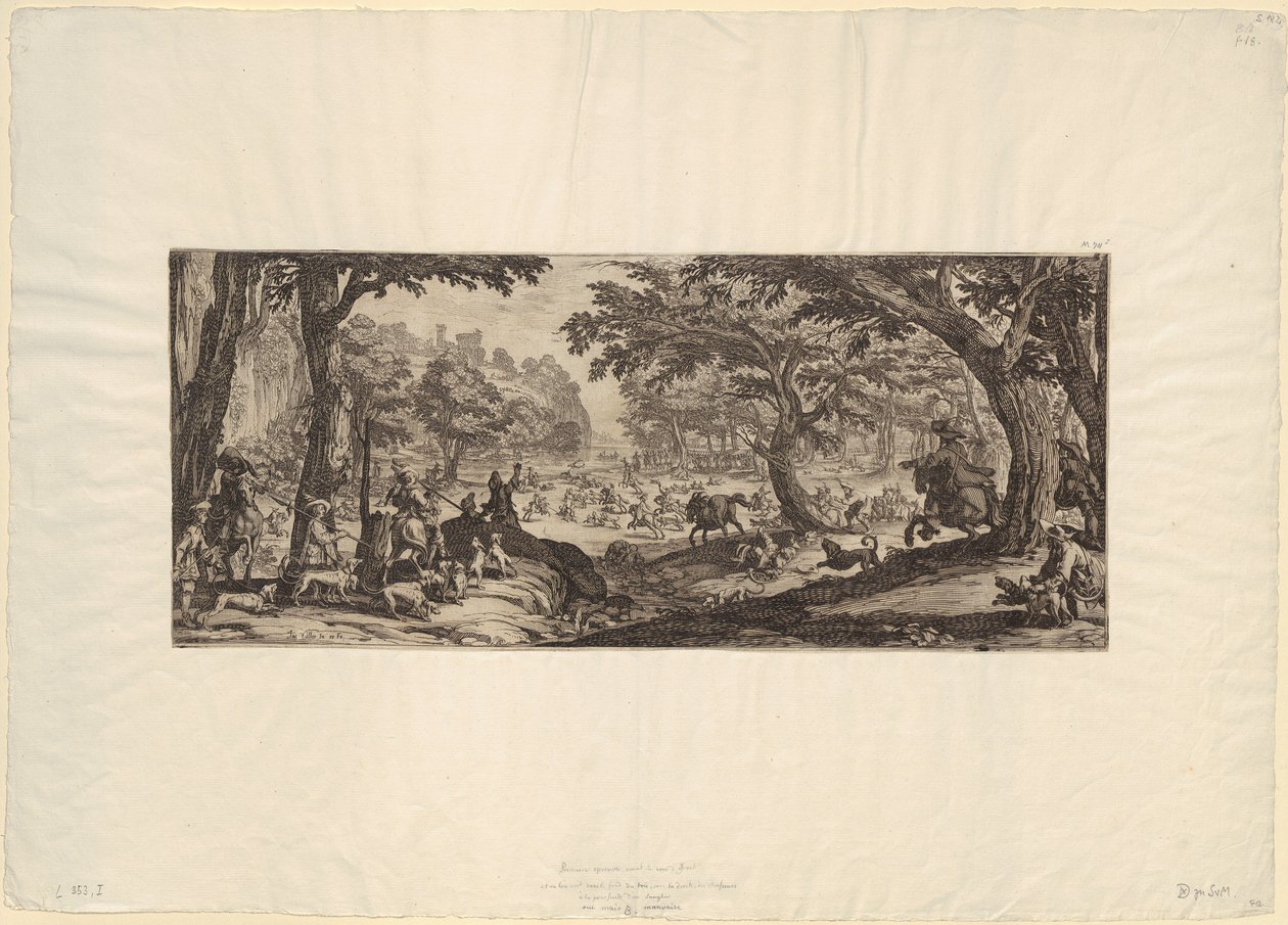 Grande caça de Jacques Callot