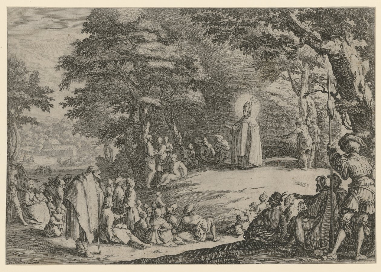 São Amando de Maastricht de Jacques Callot