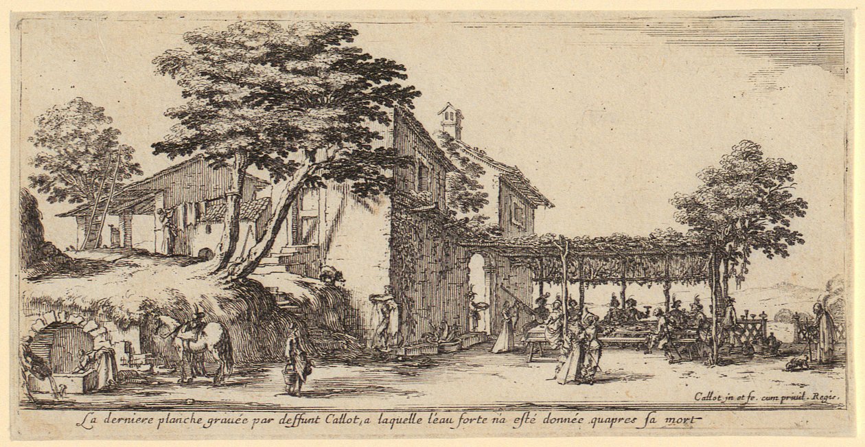 São Tadeu ou São Judas, folha 16 da série «Jesus, os doze apóstolos e Maria» de Jacques Callot