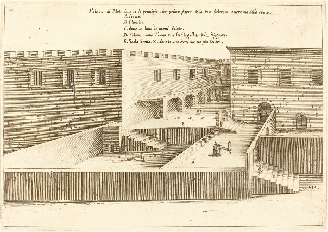 Casa de Pilatos de Jacques Callot