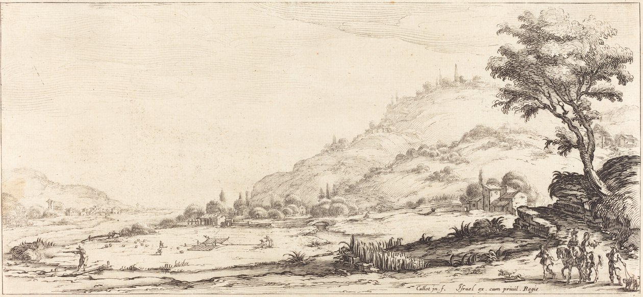 Aves de caça de Jacques Callot